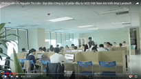 Phỏng vấn chị Nguyễn Thị Liên - Đại diện Công ty cổ phần đầu tư ACG Việt Nam